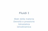 Fluidi I - Università di Cagliaripeople.unica.it/attiliovargiu/files/2015/10/Lezione6_fluidi_parteI.pdf · Principio dei vasi comunicanti Il principio dei vasi comunicanti è quel