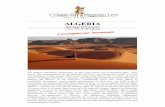 ALGERIA - Paesaggi dell'Acacus, 8 gg - viaggilevi.com · pittura di una eleganza straordinaria; ... L’albergo di Djanet è molto ... Date di partenza: 1) da domenica 28 Ottobre
