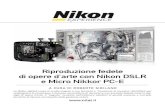 Riproduzione fedele di opere d’arte con Nikon DSLR e Micro ...images.nital.it/nikonschool/experience/pdf/riproduzione-opere-arte... · riproduzione fedele di opere d’arte con