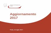 Aggiornamento 2017 - .Prato, 24 luglio 2017 Aggiornamento 2017 . Aggiornamento 2017 GESTIONE CORRENTE