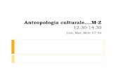 12:30-14:30 - Dipartimento di Scienze Umane per la ... · 1-Appunti del corso e delle esercitazioni ! 2- Fabietti U. 2015, Elementi di antropologia culturale, Mondadori (Parti I,