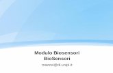 Modulo Biosensori BioSensori - Daniele Mazzei · – La reazione antigene- anticorpo avviene all’interfaccia anticorpo soluzione e il composto che si forma ha uno spessore notevolmente