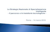 Roma 14 marzo 2016 - apsti.it · e privato, nel corso del quale sono stati focalizzati gli elementi principali sui quali fondare la strategia nazionale. La SNSI individua, ...