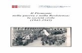 Il Piemonte nella guerra e nella Resistenza: la società ... Resistenza, Liberazione/doc/838... · Le guerre delle donne p. 35 5. ... delle donne, dentro e fuori la fabbrica, ...