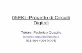 049KL-Progetto di Circuiti Digitali - Corsi di Laurea a ...corsiadistanza.polito.it/corsi/pdf/05EKDN/intro_reti_logiche.pdf · Introduzione alle Reti Logiche. Sommario