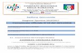 CU 19 SGS - FIGC Comitato Regionale Emilia Romagna 19 SGS.pdf · COMUNICAZIONI DELLA F.I.G.C. (nessuna ... Elezione dei componenti, effettivi e supplenti, del Collegio dei Revisori