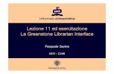 Lezione 11 ed esercitazione La GreenstoneLibrarianInterface lezioni 06-07/Lezione 11 - GLI... · Lezione 11 – La Greenstone Librarian Interface Esercitazioni Parte III – Creazione