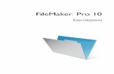 FileMaker Pro 10 · FileMaker, il logo della cartella dei file, Bento e il logo Bento sono marchi registrati di FileMaker, Inc., registrati negli Stati Uniti e in altri Paesi. Mac