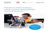 Pensiero informatico nella scuola dell’obbligo · Giornata di studio sulla robotica educativa con laboratori didattici per docenti ... della didattica. WeDo 2.0 ... Mindstorm Lego