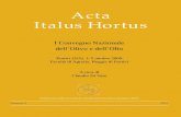 ACTA - ITALUS HORTUS - regione campania - assessorato … · Recupero di composti fenolici da materiale di potatura dell’olivo - Recovery of phenolic compounds from the residue