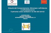 Disturbi del Comportamento Alimentare nell’infanzia e nell ... · l’assistenza territoriale rappresenta il livello ... Privato sociale oggi in Trentino ... l’adolescenza ed