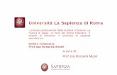 Università La Sapienza di Roma - web.uniroma1.it · Nella Costituzione italiana vi sono diverse norme destinate a regolare la materia tributaria: