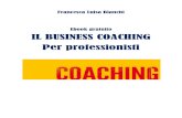 IL COACHING PER IL PROMOTORE - sfogliami.it coaching.pdf · Il coaching è una relazione che si instaura tra due persone (un coach ed un cliente ... (individuali e/o di team operativi).