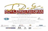 Con il patrocinio di - Soli Deo Gloria · Saint Louis Blues (1914) Anonimo Classe ‘99 Enrico Cannio (1874 – 1949) ... List’ to the trumpet call to arms! Ringing from coast to