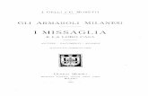 I MISSAGLIA - earmi.it - Armaroli milanesi-Missaglia.pdf · 1.. . Fabbrica e commercio delle armi in Milano dal XV al XVII secolo pag. i 11.. I Missaglia ...
