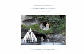 Pellegrinaggio a Lourdes - Parrocchia San Pio X alla ... a... · specifica il tema di tutte le figure in mosaico che l’abbelliscono: ... mezzo di Maria; ... liturgico delle apparizioni