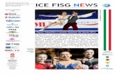 03.04.2014 Anno IV n°99 ICE FISG NEWSold.fisg.it/upload/old/1/documenti/newsletter fisg 03-04-2014.pdf · e FRANCA BIANCONI Team Italia - Hot Shivers Tra le squadre in arrivo, è