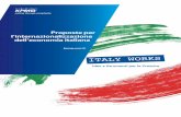 Proposte per l’internazionalizzazione dell’economia italiana · Corrado Passera, Ministro dello Sviluppo Economico e delle Infrastrutture e Trasporti ... Marco DE BENEDETTI Managing