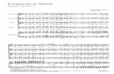  · Il Carnevale di Quartetto da Camera ri - Venezia Gioacchino Rossini 1792-1868 Soprano I Soprano T ore Basso Pianoforte gri - gri - Sia -mo na -ti sia • mo na- ti per cam-par