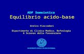 Equilibrio acido-base - : Applicazione · PPT file · Web view2004-03-11 · Equilibrio acido-base Enrico Fiaccadori Dipartimento di Clinica Medica, ... Equilibrio acido-base: definizioni