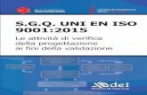 17x24 Vol 2 VerifValid Progetto - Finale L.R. · € 17,00 ISBN 978.88.496.4481.4 S.G.Q. UNI EN ISO 9001:2015 Le attività di verifica della progettazione ai fini della validazione