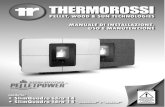 Manuale d'installazione, uso e manutenzione - thermorossi.comthermorossi.com/upl/Manuale di installazione uso e manutenzione... · Apparecchio per il riscaldamento domestico, con