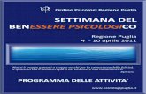 Regione Puglia 4 - 10 aprile 2011 · Sede: ASL – Ospedale di Conversano – Comune di Locorotondo – ASL Giovinazzo – Bitonto Sede Comunale – Modugno Sede Comunale. I seminari