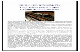 DUO PAUL HINDEMITH Gian Marco Solarolo oboe Cristina … · Milonga del adios per pianoforte Astor Piazzolla Ave Maria - Oblivion Carlos Gardel ... Ha frequentato negli anni '84/85