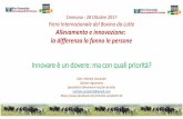 Cremona - 28 Ottobre 2017 Fiera Internazionale del Bovino ... · Percorso della relazione di oggi: 1. ... Informatore Agrario 36/2017 –Stalle da Latte ... Miglioramento Breakeven
