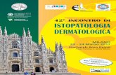 42º INCONTRO DI ISTOPATOLOGIA DERMATOLOGICA · consegnati anche i due premi per la miglior tesi di Dermatopatologia di Laurea e di Specialità, istituiti dall’associazione. Introduzione.