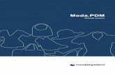 Moda - ModaSystem - Azienda leader nello sviluppo di ...modasystem.net/pdf/modapdm.pdf · modelli e varianti aumenta la pressione sul ... La scheda tecnica è vista come una com-