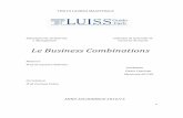 Le Business Combinations - tesi.eprints.luiss.it · Le prime sono considerate preferibili sotto alcuni aspetti, tra cui l’ampliamento della quota di mercato, l’incremento e la