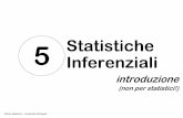 5 Statistiche Inferenziali - isi-personale.csr.unibo.itisi-personale.csr.unibo.it/vittorio.maniezzo/didattica/IntArt/05... · •Ordinali I valori permettono un ordinamento, ma gli