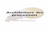 Architetture dei processori - upload.wikimedia.org · CPU; il microprocessore che si occupa delle operazione legate alla visualizzazione delle informazioni in un computer viene chiamato