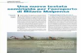 Testata aeroporto Malpensa Drenoval HM40 - LS 9 05 aeroporto... · misto granulare stabilizzato granulometricamente misto cementato base in conglomerato bituminoso modificato ...