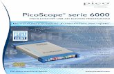 PicoScope serie 6000 - PC Oscilloscope, Data Logger & RF ... · • Fornito con un SDK che comprende programmi di esempio ... sappiamo bene quali sono le caratteristiche ... Ciascun
