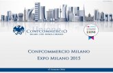 Confcommercio Milano Expo Milano 2015 · Il simbolo del Padiglione Italia è l'Albero della Vita, una struttura interattiva alta 35 metri in legno e acciaio. ... •Sottoscrizione