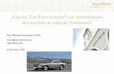 „Classic Car Investments“: un investimento - alpenbank.com · Motor News, compare una piccola inserzione per una 1964 Ferrari 250 GTO. ... - Dal 1995 al 2014, il totale delle
