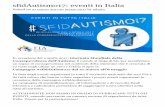 sfidAutismo17: eventi in Italia - Diversamente Onlus · La scuola primaria C.Cavour organizza “la settimana blu” dal 27 Marzo al 3 Aprile. Durante tutta la settimana verra’