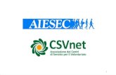 Chi siamo e... · Chi siamo. 3 Che cos’è AIESEC? AIESEC è il più grande network globale di giovani, nato nel 1948 con l’obiettivo di ... QUADRO RIEPILOGATIVO