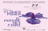 IL POTERE DEI FIORI - Domaine de Chaumont-sur-Loire · Il fiume dei tulipani chiari La Passeggiata degli iris blu / Battesimo di una nuova clematide Fotografie di Éric Sander “Flower