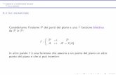 P dei punti del piano e una f funzionebiiettiva da P in P ...montagnoli/GE/190315 CAP 8.pdf · In altre parole f e una funzione che associa a un punto del piano un altro punto del