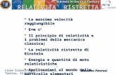 [PPT]TITOLO TALK - Liceo Scientifico Statale Leonardo … · Web viewLiceo Scientifico “L. Da Vinci”, Treviso, 15/2/2011 Massimo Pietroni Un esperimento mentale: La scatola di