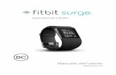 Manuale dell'utente di Fitbit Surge · è influenzata dalla fisiologia personale, dalla posizione in cui il dispositivo viene indossato e dal tipo di movimento. In altre parole, non