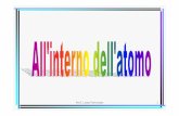 Prof. Luisa Ferronato 1 - mirkomaffei.altervista.orgmirkomaffei.altervista.org/alterpages/files/ALLINTERNO_DELLATOMO... · Gli isotopi sono atomi dello stesso elemento che ... Tutti