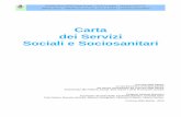 Carta dei Servizi Sociali e Sociosanitari - comune.laspezia.it · Contributo per il pagamento del tributo comunale sui rifiuti e sui servizi 3.0 SERVIZI PER I BAMBINI E LE FAMIGLIE