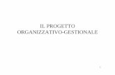IL PROGETTO ORGANIZZATIVO-GESTIONALE - PROGETTO ORGANIZZATIVO...  Progettazione della struttura organizzativa