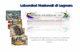 superfici per la e l’ - lnl.infn.itstages/2011/tesine/Presentazione finale D2.pdf · • Lenti per sistemi laser • Lenti per macchine fotografiche • Schermi di pc , tv • vetri