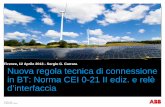 Firenze, 12 Aprile 2013 - Sergio G. Carrara - aeit.it · e tempi previsti per il coordinamento tra Generatore e rete - può essere comandato da più PI in OR (se oltre 20 kW) - sotto