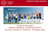 Scuola di Psicologia BANDO ERASMUS+ STUDIO 2016/2017 … · comunicazione modifica Iban (dopo la segnalazione su Uniweb), contratto finanziario, info gestione finanziaria Erasmus,